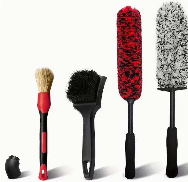 5-teiliges Autoreifenbürstenset